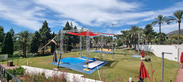 Zirkusschule im Club Med Magna Marbella