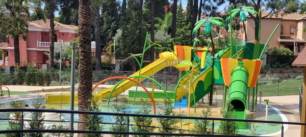 Der Spielplatz Kinderpool im Club Med Magna Marbella